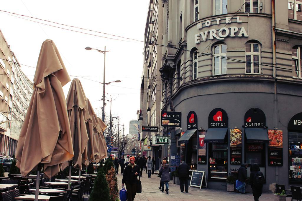 Hotel Evropa Белград Экстерьер фото