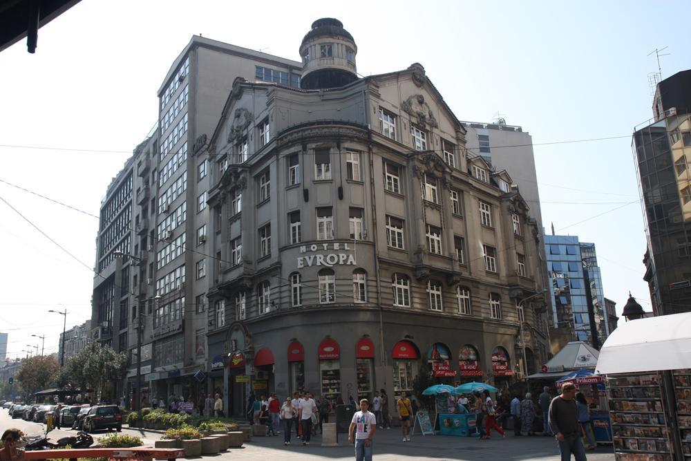Hotel Evropa Белград Экстерьер фото
